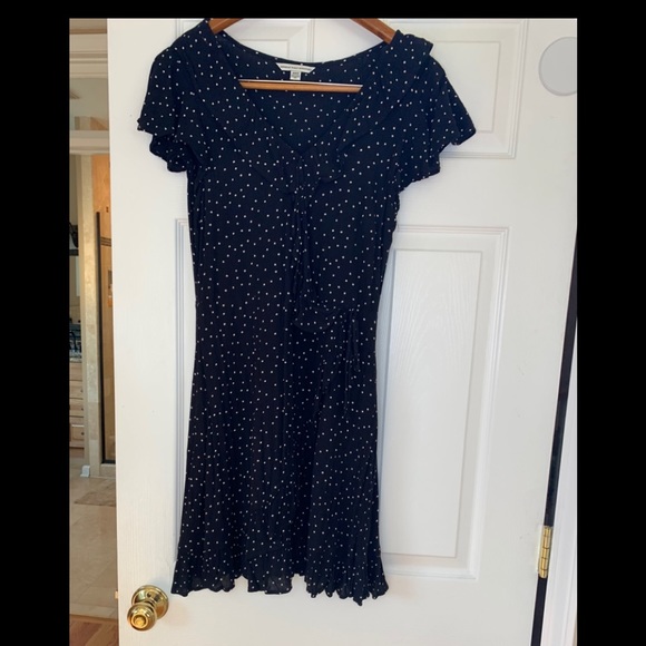 American Eagle outfitters polka dot wrap dress - Picture 2 of 3
